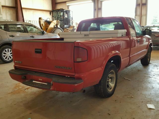 1GCCS1958Y8306078 - 2000 CHEVROLET S TRUCK S1 RED photo 4