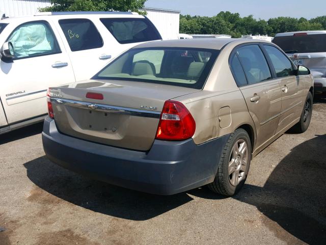 1G1ZT51886F301047 - 2006 CHEVROLET MALIBU LT GOLD photo 4