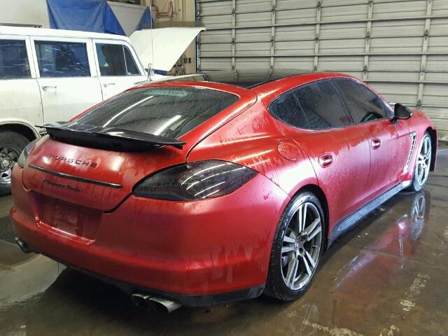 WP0AC2A71BL090103 - 2011 PORSCHE PANAMERA T MAROON photo 4