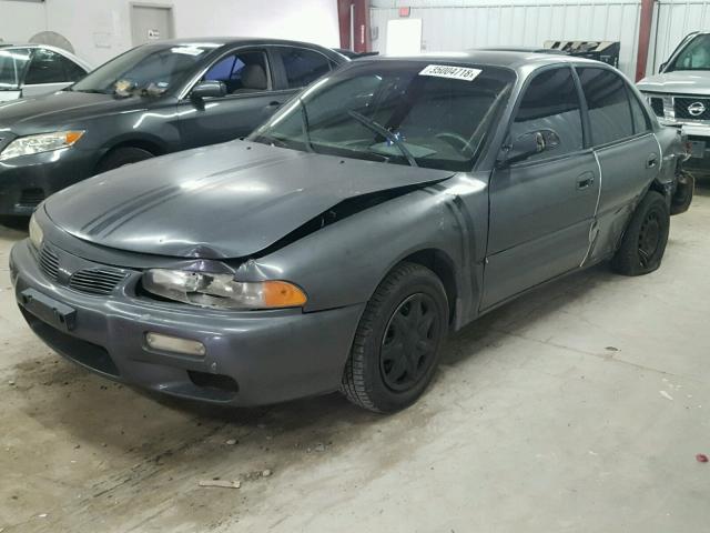 4A3AJ56G9VE069618 - 1997 MITSUBISHI GALANT ES CHARCOAL photo 2