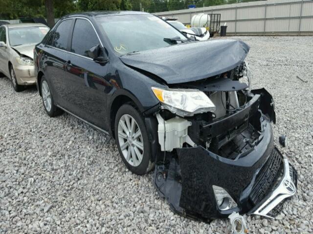 4T4BF1FKXCR207130 - 2012 TOYOTA CAMRY BASE BLACK photo 1