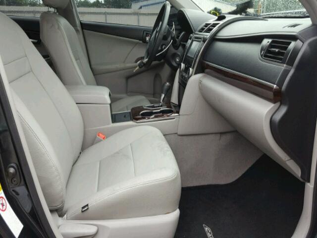 4T4BF1FKXCR207130 - 2012 TOYOTA CAMRY BASE BLACK photo 5