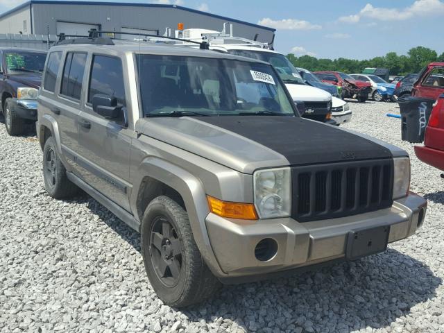 1J8HG48K06C206365 - 2006 JEEP COMMANDER 棕色 照片 1