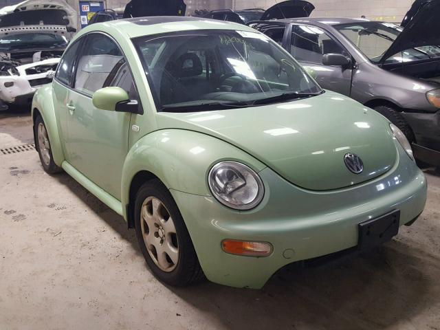 3VWCK21C32M418402 - 2002 VOLKSWAGEN NEW BEETLE მწვანე ფოტო 1