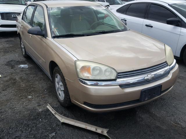 1G1ZT54825F180798 - 2005 CHEVROLET MALIBU LS 金色 照片 1
