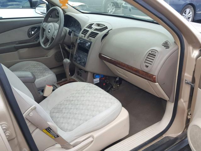 1G1ZT54825F180798 - 2005 CHEVROLET MALIBU LS 金色 照片 5