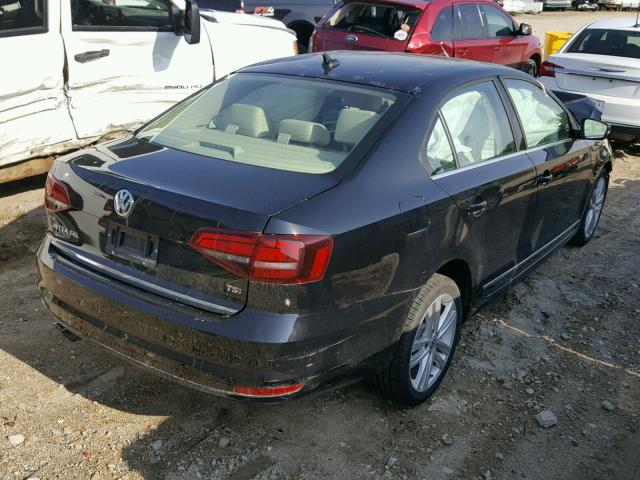 3VWL17AJ6HM314008 - 2017 VOLKSWAGEN JETTA SEL BLACK photo 4