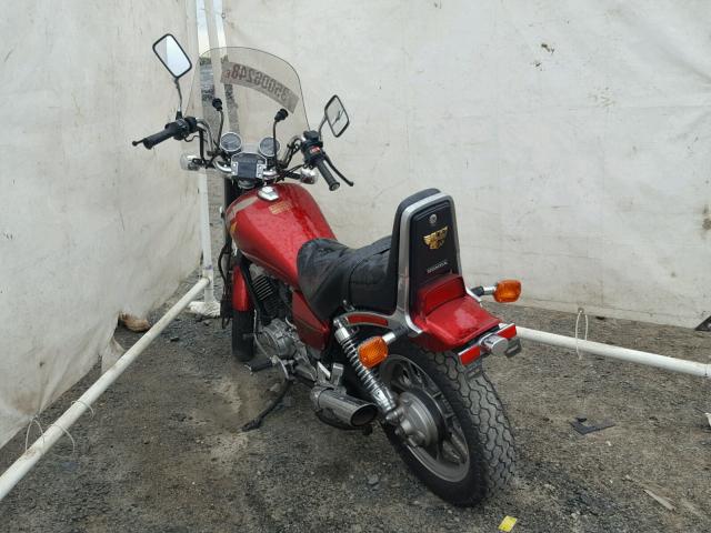 JH2PC0807FM206726 - 1985 HONDA VT500 C RED photo 3