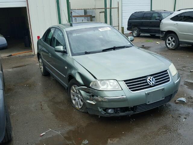 WVWPD63B13P114474 - 2003 VOLKSWAGEN PASSAT GLS GREEN photo 1