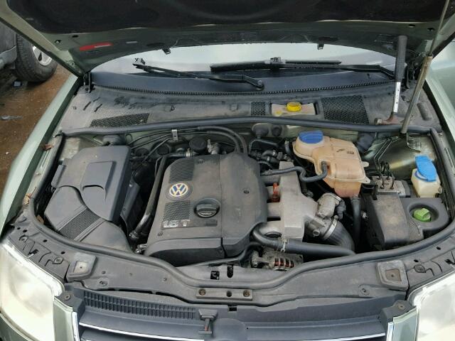 WVWPD63B13P114474 - 2003 VOLKSWAGEN PASSAT GLS GREEN photo 7