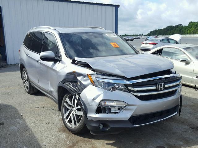 5FNYF6H03GB017850 - 2016 HONDA PILOT ELIT SILVER photo 1