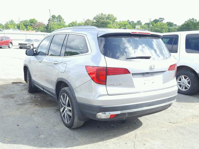 5FNYF6H03GB017850 - 2016 HONDA PILOT ELIT SILVER photo 3