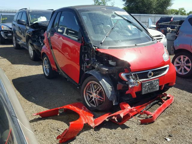 WMEEK3BA1EK730262 - 2014 SMART FORTWO PAS 红色 照片 1