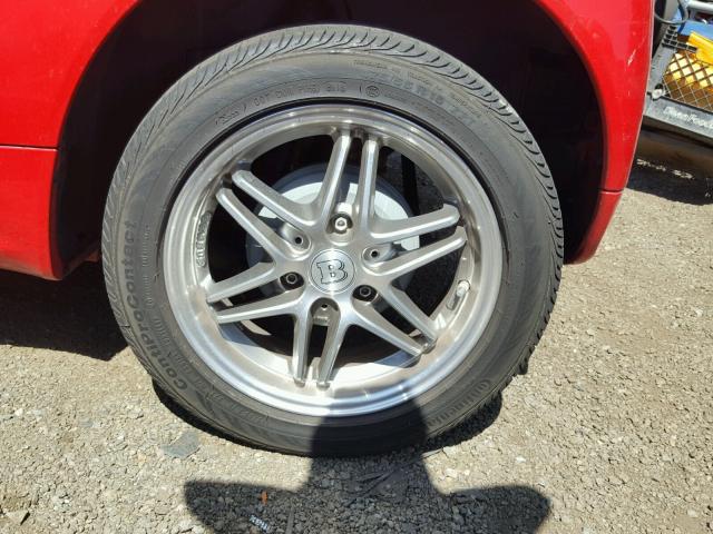 WMEEK3BA1EK730262 - 2014 SMART FORTWO PAS 红色 照片 9