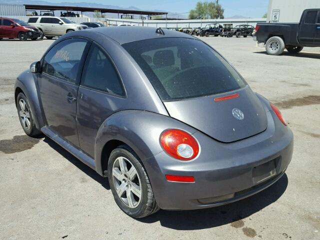 3VWRR31C76M401104 - 2006 VOLKSWAGEN NEW BEETLE 石墨色 照片 3
