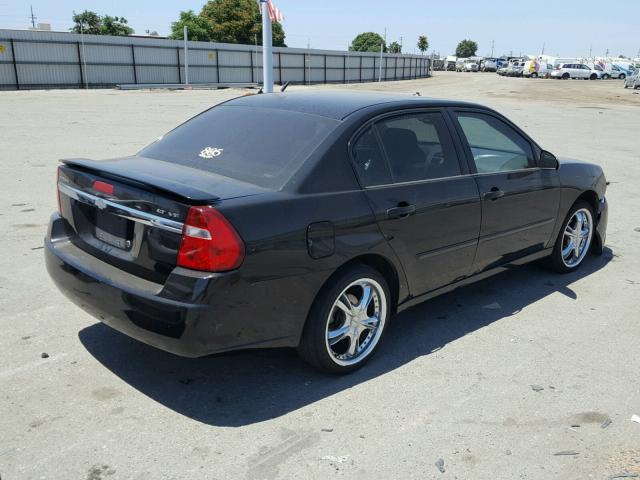 1G1ZU54894F110386 - 2004 CHEVROLET MALIBU LT BLACK photo 4