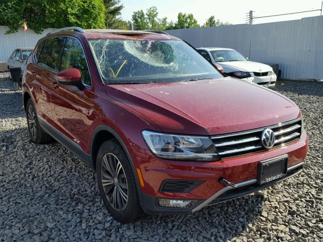 3VV2B7AX0JM026329 - 2018 VOLKSWAGEN TIGUAN SE Rot Foto 1