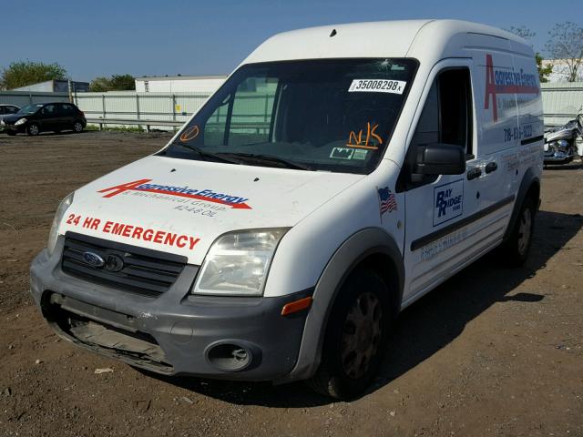 NM0LS7AN9CT121457 - 2012 FORD TRANSIT CO WHITE photo 2