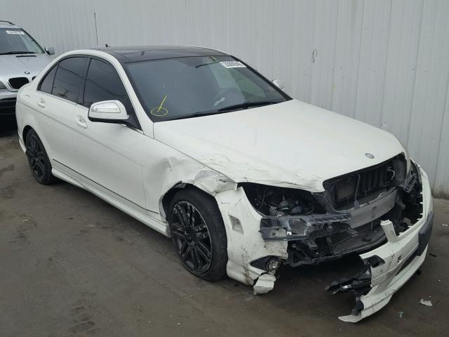 WDDGF54X18F071269 - 2008 MERCEDES-BENZ C 300 WHITE photo 1