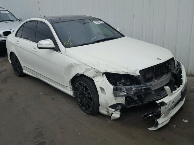 WDDGF54X18F071269 - 2008 MERCEDES-BENZ C 300 WHITE photo 9