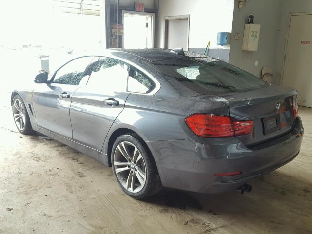 WBA4A9C59GG508346 - 2016 BMW 428 I GRAY photo 3