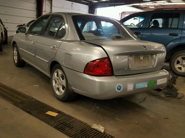 3N1CB51D94L482646 - 2004 NISSAN SENTRA 1.8 SILVER photo 3