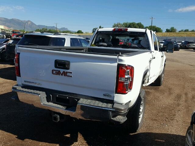 1GT12REGXHF114637 - 2017 GMC SIERRA K25 WHITE photo 4