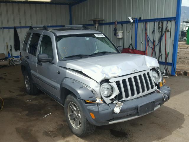 1J4GL38K05W725772 - 2005 JEEP LIBERTY RE SILVER photo 1