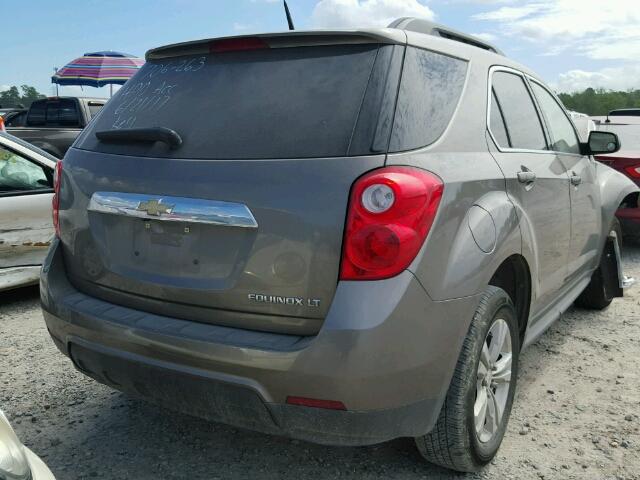 2CNALDEC8B6248430 - 2011 CHEVROLET EQUINOX LT BROWN photo 4