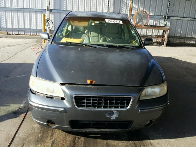 YV1RS592052470750 - 2005 VOLVO S60 2.5T GRAY photo 9