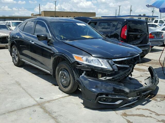 5J6TF1H35FL001386 - 2015 HONDA CROSSTOUR BLACK photo 1