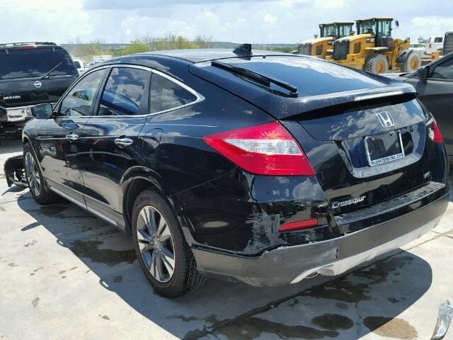 5J6TF1H35FL001386 - 2015 HONDA CROSSTOUR BLACK photo 3