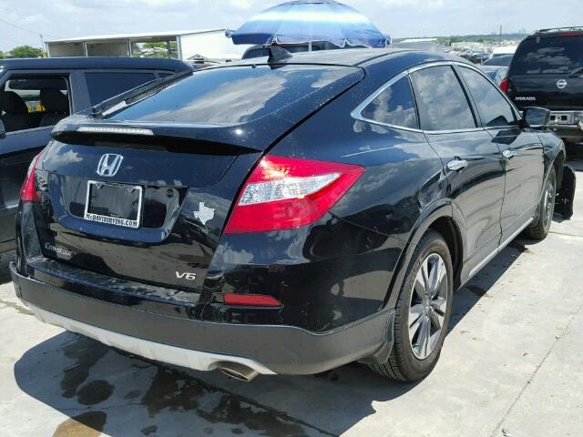 5J6TF1H35FL001386 - 2015 HONDA CROSSTOUR BLACK photo 4