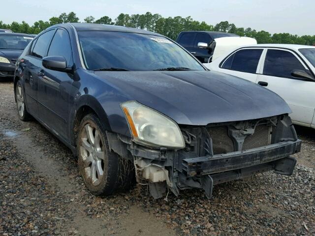 1N4BA41E58C802728 - 2008 NISSAN MAXIMA SE GRAY photo 1