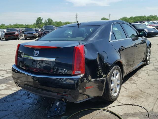 1G6DM577880101579 - 2008 CADILLAC CTS BLACK photo 4