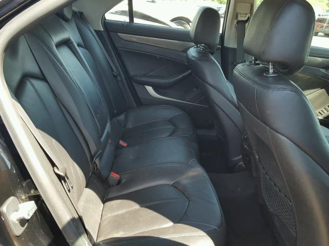 1G6DM577880101579 - 2008 CADILLAC CTS BLACK photo 6