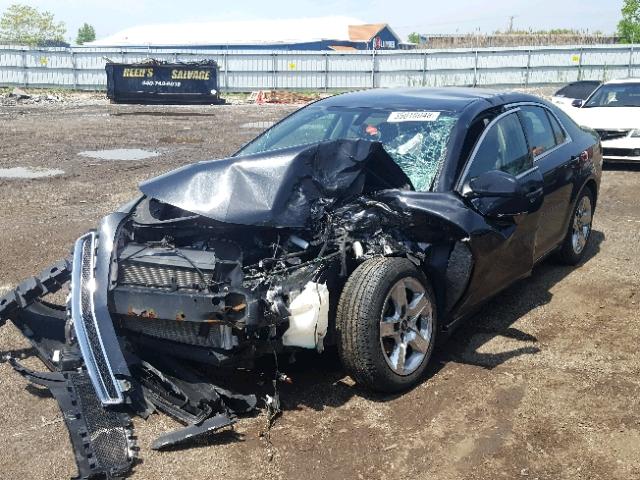 1G1ZC5EB8AF292977 - 2010 CHEVROLET MALIBU 1LT 黑色 照片 2