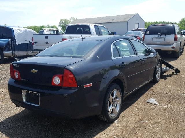 1G1ZC5EB8AF292977 - 2010 CHEVROLET MALIBU 1LT 黑色 照片 4