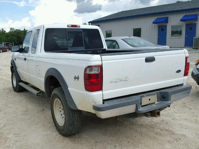 1FTZR45E53TA10938 - 2003 FORD RANGER SUP WHITE photo 3