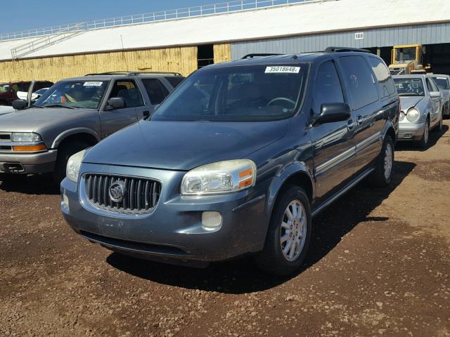 5GADV23L46D161846 - 2006 BUICK TERRAZA CX BLUE photo 2