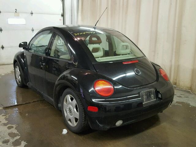 3VWCA21C3XM404414 - 1999 VOLKSWAGEN NEW BEETLE 黑色 照片 3