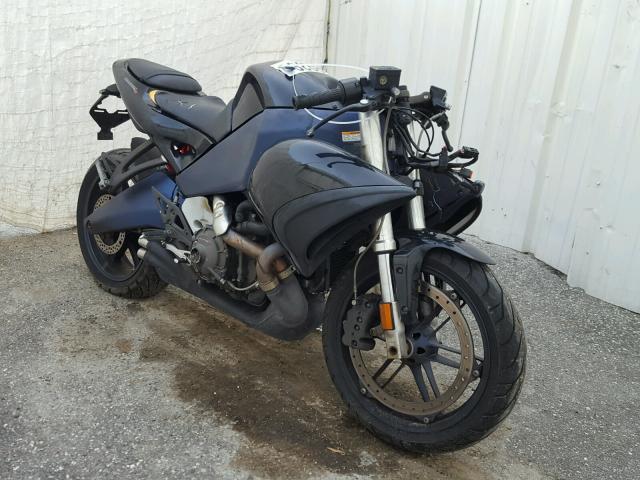 4MZHL04D583B02524 - 2008 BUELL 1125 R BLUE photo 1