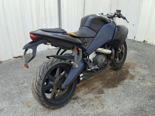 4MZHL04D583B02524 - 2008 BUELL 1125 R BLUE photo 4