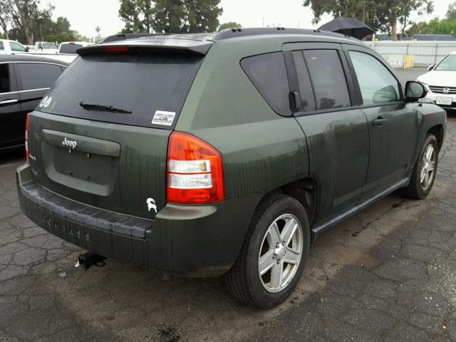 1J8FF47W37D160962 - 2007 JEEP COMPASS GREEN photo 4