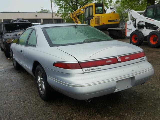 1LNLM91V8TY676214 - 1996 LINCOLN MARK VIII SILVER photo 3