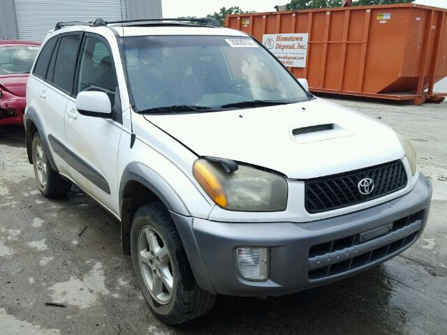 JTEHH20V130247045 - 2003 TOYOTA RAV4 WHITE photo 1