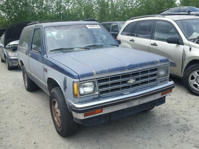 1G8CT18B3F8164430 - 1985 CHEVROLET BLAZER S10 BLUE photo 1