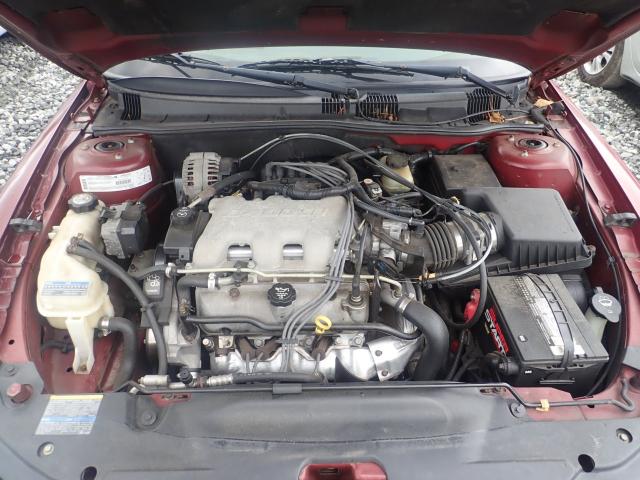 1G2NF52E03M575484 - 2003 PONTIAC GRAND AM S მუქწითელი ფოტო 7