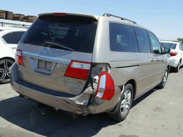 5FNRL38885B048526 - 2005 HONDA ODYSSEY TO GOLD photo 4