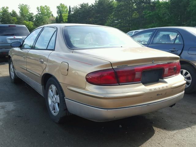 2G4WF551411128525 - 2001 BUICK REGAL GS GOLD photo 3